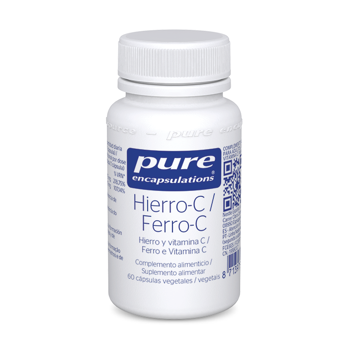 suplemento alimentar com Ferro e Vitamina C