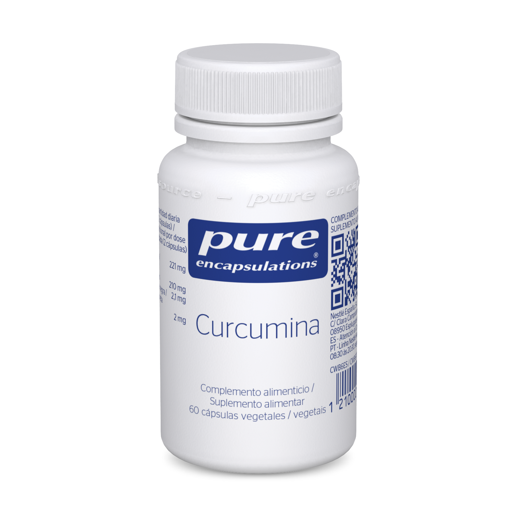 suplemento alimentar com Extrato de Curcuma