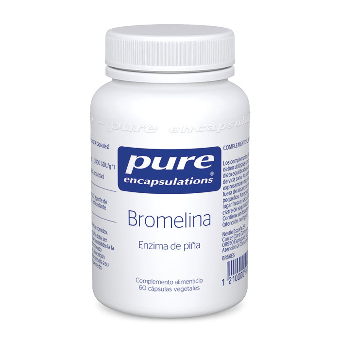 Pure Encapsulations Bromelaína Enzima de ananás. 